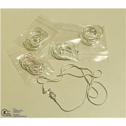 LOT OF 5 NEW 22" ROPE CHAINS **PROCEEDS GO TO