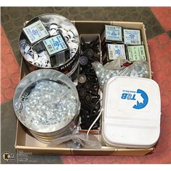 TRAY OF ASSORTED HARDWARE