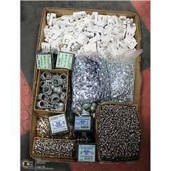 BOX OF ASSORTED HARDWARE