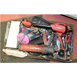 TRAY OF ASSORTED TOOLS