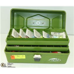TACKLE BOX WITH NEW HOOKS