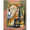 Image 1 : TRAY OF ASSORTED TOOLS & SUPPLIES