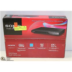 SONY DVD/CD PLAYER WITH CORDS AND REMOTE