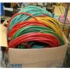 Image 1 : 8 VARIOUS LENGTH AIR HOSES