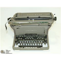 VINTAGE UNDERWOOD TYPEWRITER.