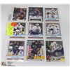 Image 1 : SET OF 9 AUTOGRAPHED OILERS HOCKEY CARDS