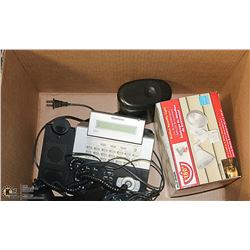 MOTION SENSOR LIGHT, ELECTRIC PENCIL SHARPENER,