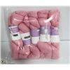 Image 1 : 5 GEMS PINK 100% MERINO WOOL