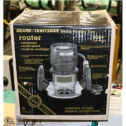 CRAFTSMAN ELECTRIC ROUTER IN BOX