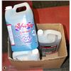Image 1 : WINDSHIELD WASHER FLUID- 3.78L JUGS- LOT OF 4