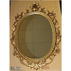 COPPERCRAFT GUILD OF CANADA OVAL MIRROR 29X19