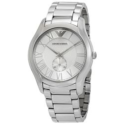 NEW ARMANI SILVER DIAL ST. STEEL CHRONO MSRP $345