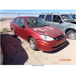 2000 - FORD FOCUS