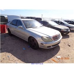 2002 - MERCEDES BENZ S500