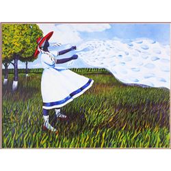JONATHAN GREEN, Signed Print, Corrine