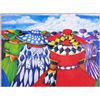 Image 1 : JONATHAN GREEN, Signed Print, Sunday Meeting