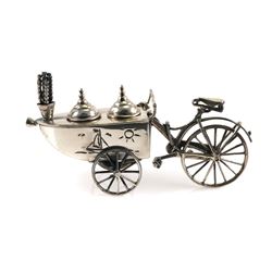 MEDUSA Miniature Sterling Ice Cream Cart