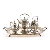 Image 1 : WILLIAM B MEYERS Sterling Miniature TEA SET