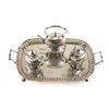 Image 2 : WILLIAM B MEYERS Sterling Miniature TEA SET