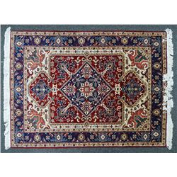 Persian Kashan Hand Knotted Rug