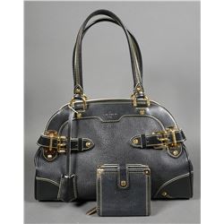 Louis Vuitton Black Suhali Le Radieux Bag