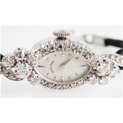Lady's DIAMOND & 14K HAMILTON Wristwatch