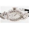 Image 1 : Lady's DIAMOND & 14K HAMILTON Wristwatch
