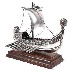 Sterling Viking Raider Medieval Dreki Model Ship