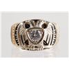 Image 1 : 32nd Degree 14k Gold Diamond Masonic Ring