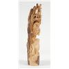 Image 2 : Carved Walrus Tusk OWLS on Tree, Inuit