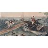 Image 2 : Pair of 19th Century Hunt Lithographs, Colored