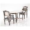 Image 2 : IBB Sterling Silver Miniature Table and Chairs