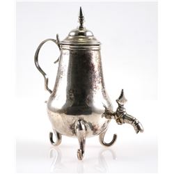 Dutch 835 Silver Miniature Coffee Urn