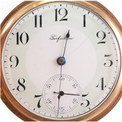 Standard GF Fancy Hunter Case Pocket Watch