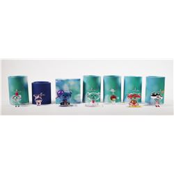 (7) Swarovski Crystal Figurines Lovlots