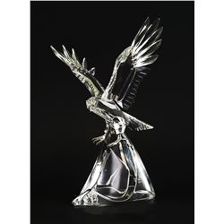 Swarovski Crystal Clear EAGLE Sculpture Figurine