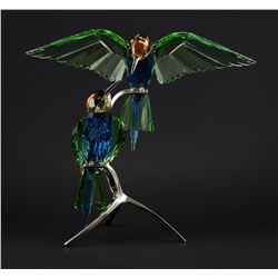 Swarovski Crystal BEE EATERS PERIDOT Figurine