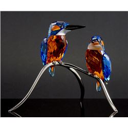 Swarovski Crystal KINGFISHERS Blue Turquoise