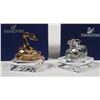 Image 2 : (2) Swarovski Crystal Figures, ZODIAC ANIMALS