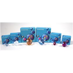 (6) Swarovski Rubber Ducky Figurines