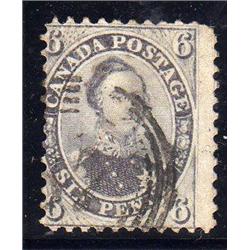 CANADA #13 F-VF C$6750.00 *RARE* (6d BR