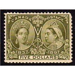 CANADA #65 VF-XF-LH JUBILEE C$2000.00 