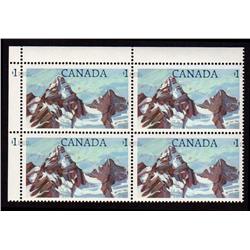 Canada #934var XF-NH UL PLATE DRASTIC S