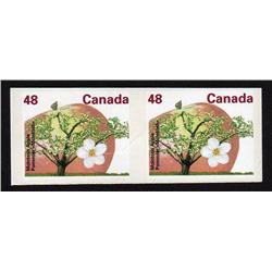 #1363i XF-NH JUMBO IMPERF PAIR APPLE *S