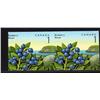 Image 1 : CANADA #1349iii XF-NH IMPERF SCARCE PAIR BLUEBERRY