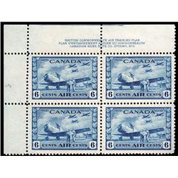 #C7 VF-NH PLATE BLOCK #2 UPPER LEFT