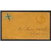 Image 1 : NEW BRUNSWICK #2b HALF USED ON COVER C$