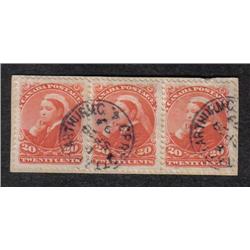 #46 RARE USED SON CDS STRIP OF 3 ON PAP