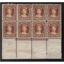 PRINCE EDWARD ISLAND #10 VF-NG LOWER BL