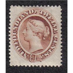 NEWFOUNDLAND #29 VF-LH 